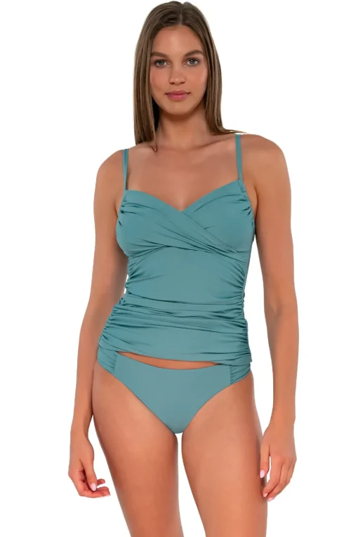 Sunsets Ocean Simone Tankini Top< Tankinis