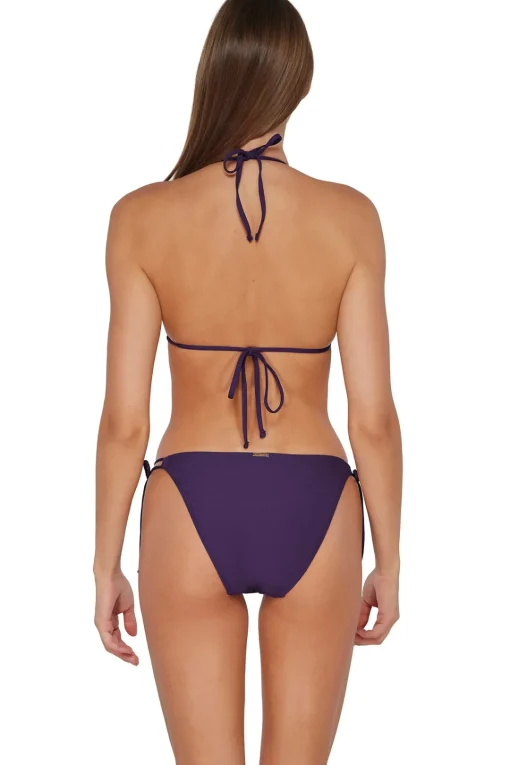 Sunsets Paradise Plum Laney Triangle Top< Wire-Free | Bikini Tops