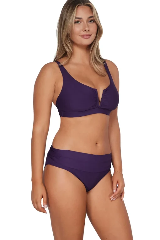Sunsets Paradise Plum Unforgettable Bottom< Bikini Bottoms