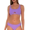 Sunsets Passion Flower Brandi Bralette Top< Bikini Tops