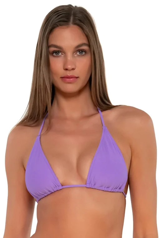 Sunsets Passion Flower Starlette Triangle Top< Bikini Tops