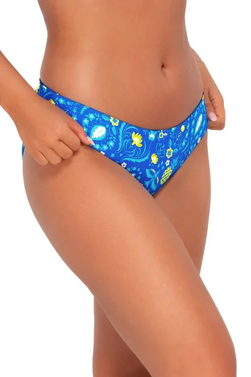 Sunsets Pineapple Grove Alana Reversible Hipster Bottom< Low-Rise | Bikini Bottoms
