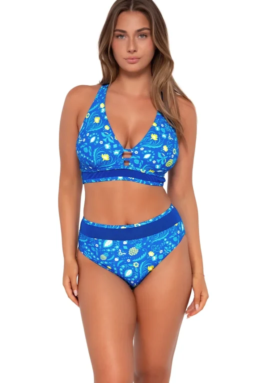 Sunsets Pineapple Grove Danica Top< Plus Size | Underwire