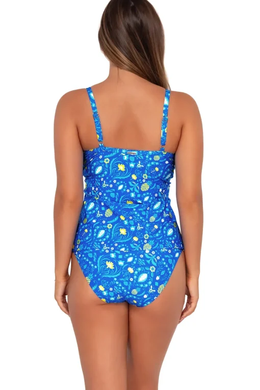 Sunsets Pineapple Grove Forever Tankini Top< Plus Size | Underwire