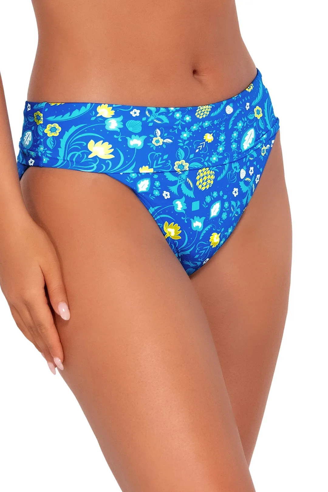 Sunsets Pineapple Grove Hannah High Waist Bottom< Plus Size | High-Waist