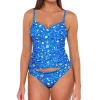 Sunsets Pineapple Grove Simone Tankini Top< Wire-Free | Tankinis