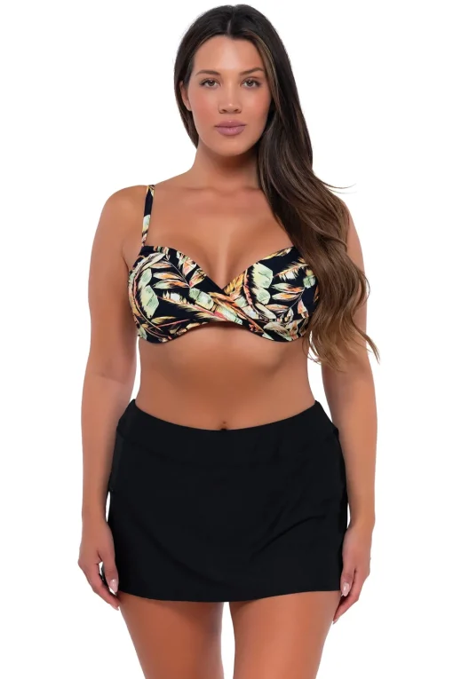 Sunsets Retro Retreat Crossroads Underwire Top< Plus Size | Underwire