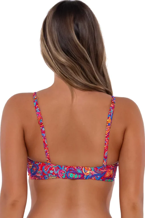 Sunsets Rue Paisley Crossroads Underwire Top< Plus Size | Underwire
