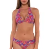 Sunsets Rue Paisley Faith Halter Top< Wire-Free | Bikini Tops
