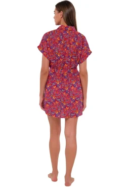 Sunsets Rue Paisley Lucia Dress< Cover-Ups