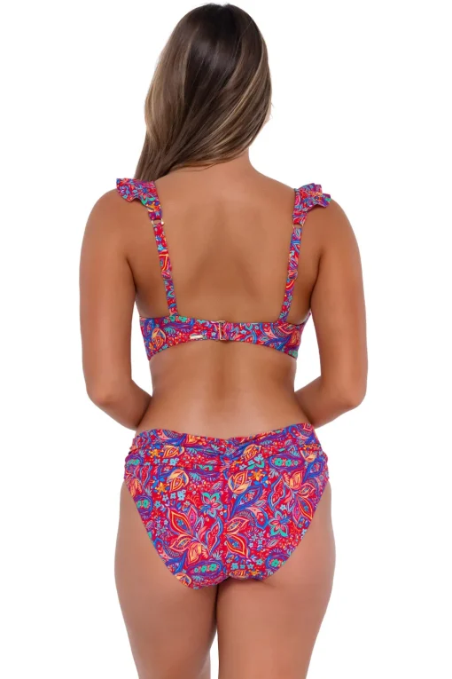 Sunsets Rue Paisley Willa Wireless Top< Plus Size | Wire-Free