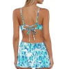 Sunsets Sea Breeze Sandbar Rib Sporty Swim Skirt< Plus Size