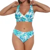 Sunsets Sea Breeze Sandbar Rib Elsie Top< Plus Size | Underwire