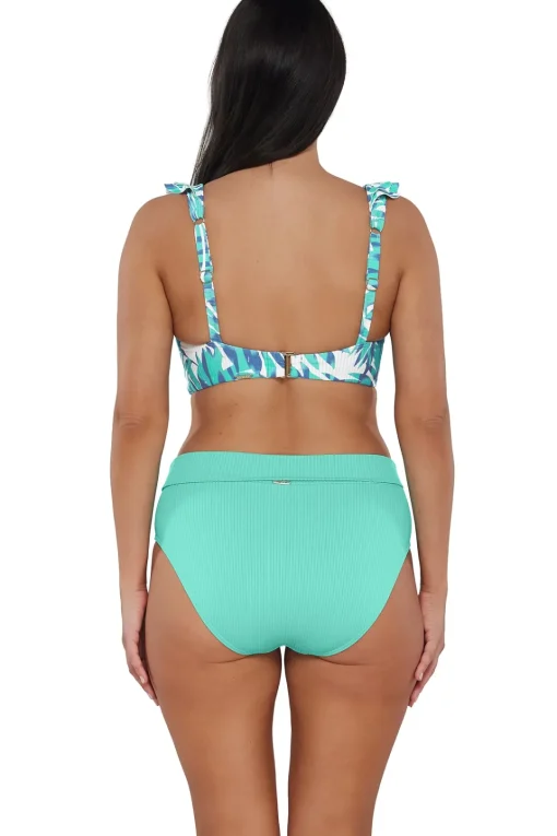 Sunsets Sea Breeze Sandbar Rib Willa Wireless Top< Plus Size | Wire-Free