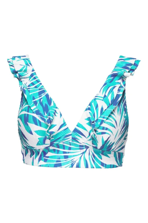 Sunsets Sea Breeze Sandbar Rib Willa Wireless Top< Plus Size | Wire-Free
