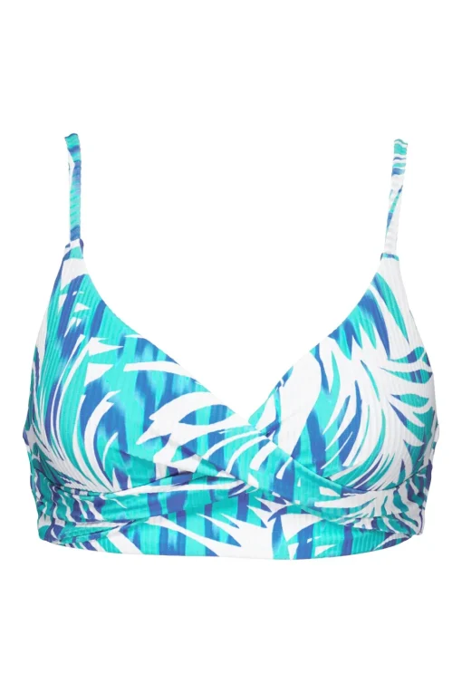 Sunsets Sea Breeze Sandbar Rib Lyla Bralette Top< Wire-Free