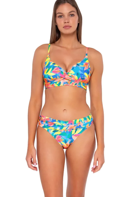 Sunsets Shoreline Petals Lyla Bralette Top< Wire-Free