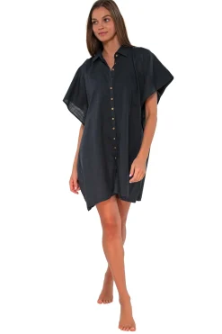 Sunsets Slate Shore Thing Tunic< Cover-Ups