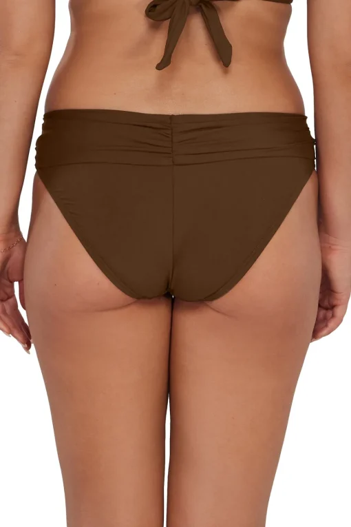 Sunsets Tiki Brown Unforgettable Bottom< Plus Size | Bikini Bottoms
