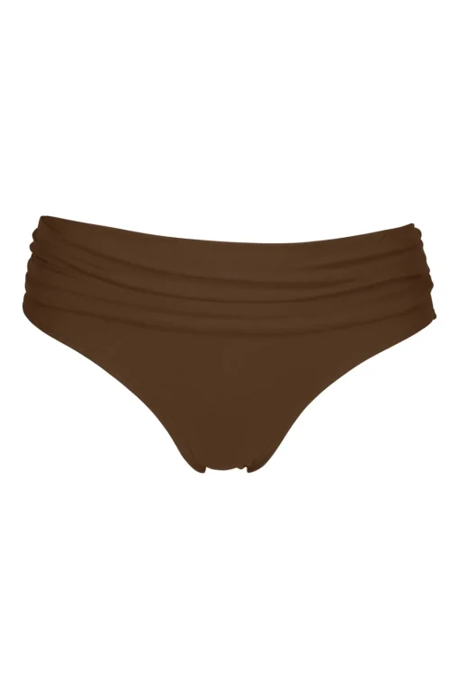 Sunsets Tiki Brown Unforgettable Bottom< Plus Size | Bikini Bottoms