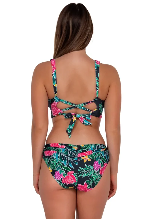 Sunsets Twilight Blooms Elsie Top< Plus Size | Underwire