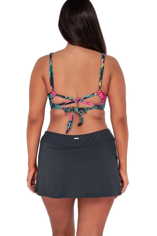 Sunsets Twilight Blooms Elsie Top< Plus Size | Underwire
