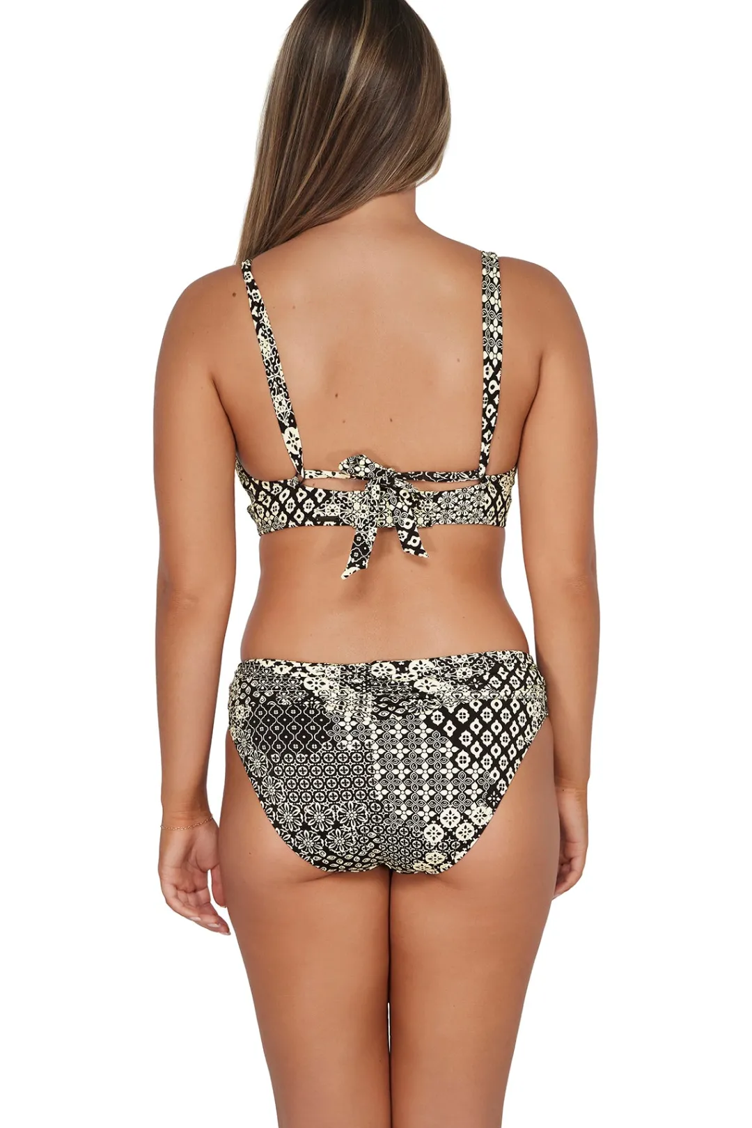 Sunsets Venice Seagrass Texture Unforgettable Bottom< Plus Size | Bikini Bottoms