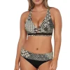 Sunsets Venice Seagrass Texture Danica Top< Plus Size | Underwire