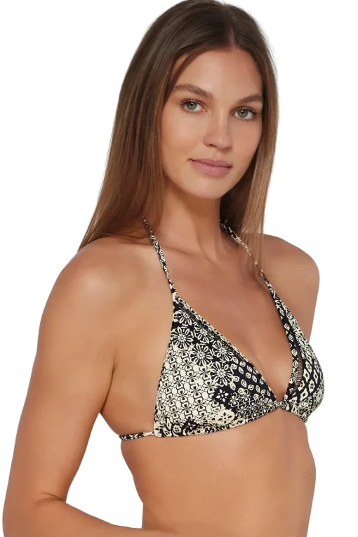 Sunsets Venice Seagrass Texture Laney Triangle Top< Wire-Free | Bikini Tops