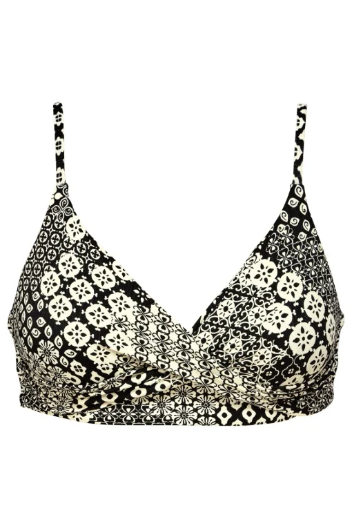 Sunsets Venice Seagrass Texture Lyla Bralette Top< Wire-Free