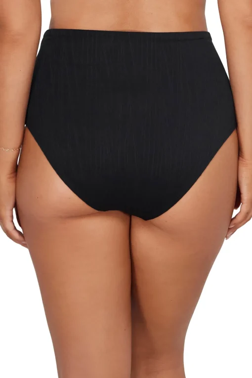 Sunsets Venice Seagrass Texture Capri High Waist Bottom< Plus Size | High-Waist