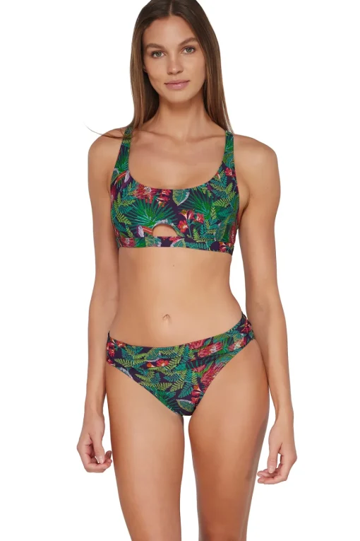 Sunsets Welcome To Rio Brandi Bralette Top< Wire-Free | Bikini Tops