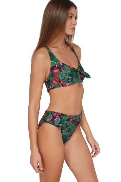 Sunsets Welcome To Rio Brandi Bralette Top< Wire-Free | Bikini Tops