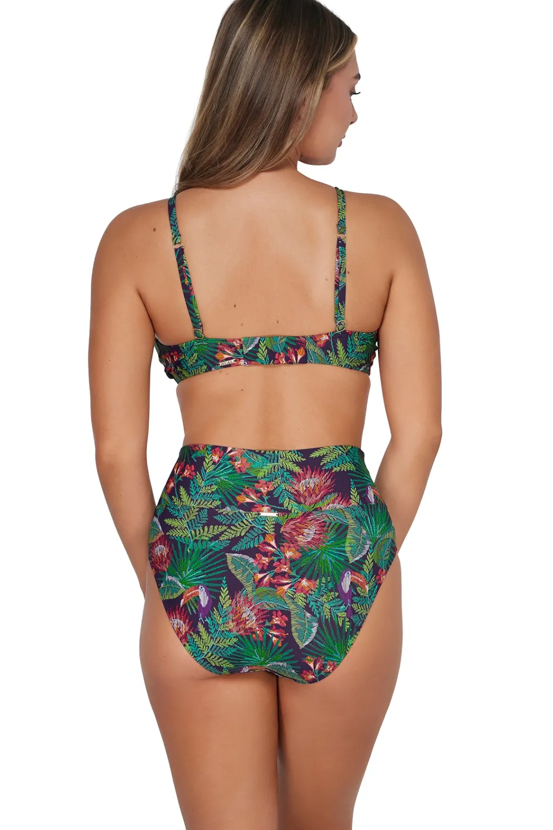 Sunsets Welcome To Rio Kauai Keyhole Top< Plus Size | Underwire