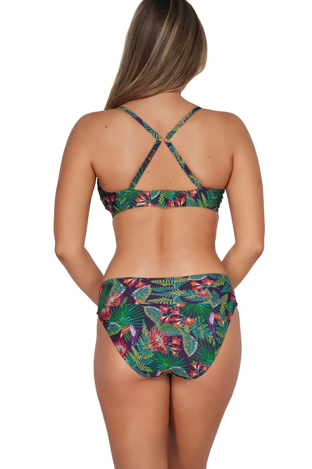 Sunsets Welcome To Rio Kauai Keyhole Top< Plus Size | Underwire