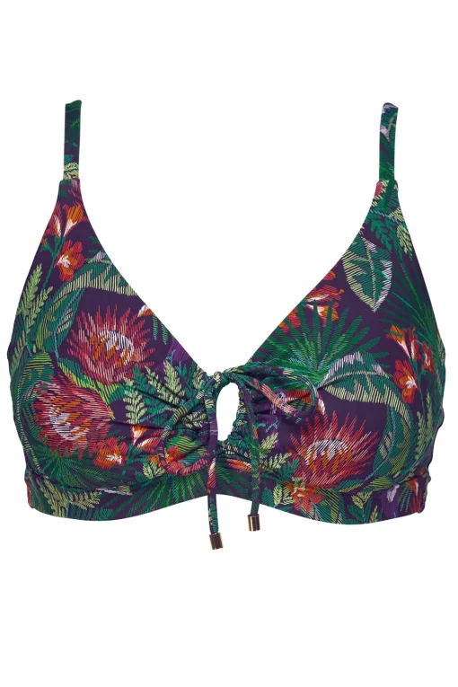 Sunsets Welcome To Rio Kauai Keyhole Top< Plus Size | Underwire