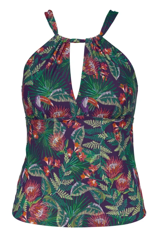 Sunsets Welcome To Rio Mia Tankini Top< Wire-Free | Tankinis