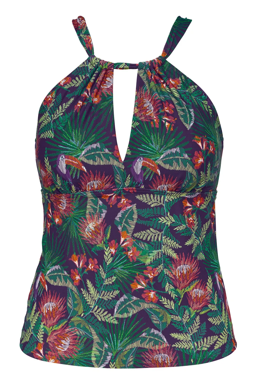 Sunsets Welcome To Rio Mia Tankini Top< Wire-Free | Tankinis