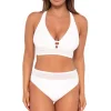 Sunsets White Lily Danica Top< Plus Size | Bra-Sized