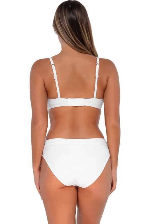 Sunsets White Lily Kauai Keyhole Top< Bra-Sized | Bikini Tops