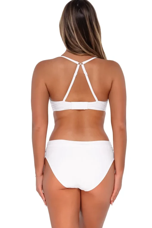 Sunsets White Lily Kauai Keyhole Top< Bra-Sized | Bikini Tops