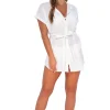 Sunsets White Lily Lucia Dress< Cover-Ups